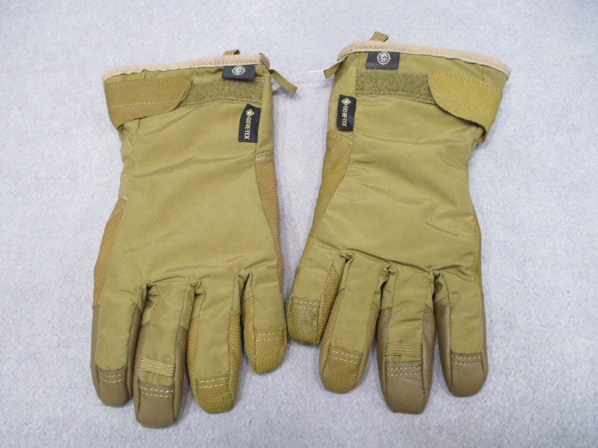 USGI CWGS GORE-TEX Waterproof Touchscreen Gloves Coyote Small 8415-01-F05-3631