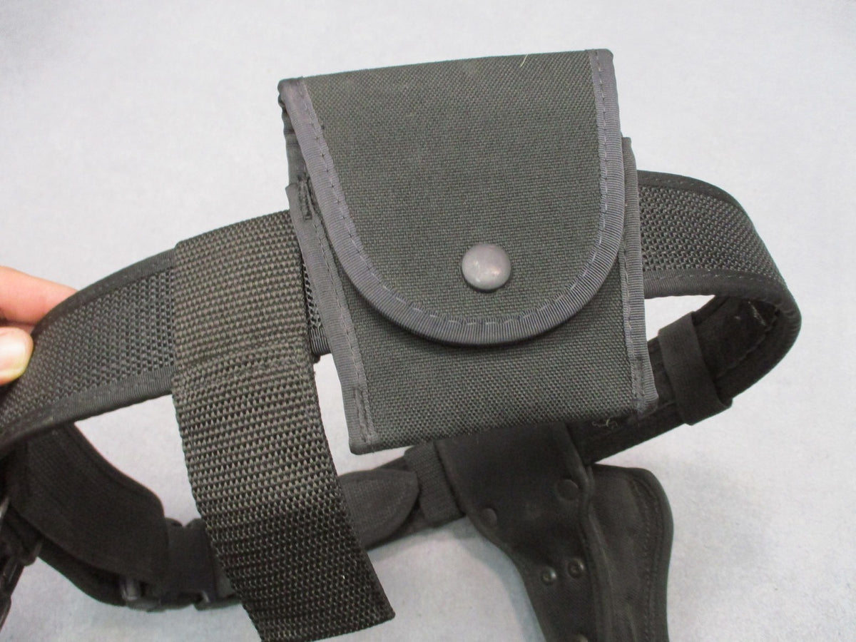 Safariland Bianchi Duty Belt Rig Size 32-38 Beretta 92 Holster Mag Pouch Set
