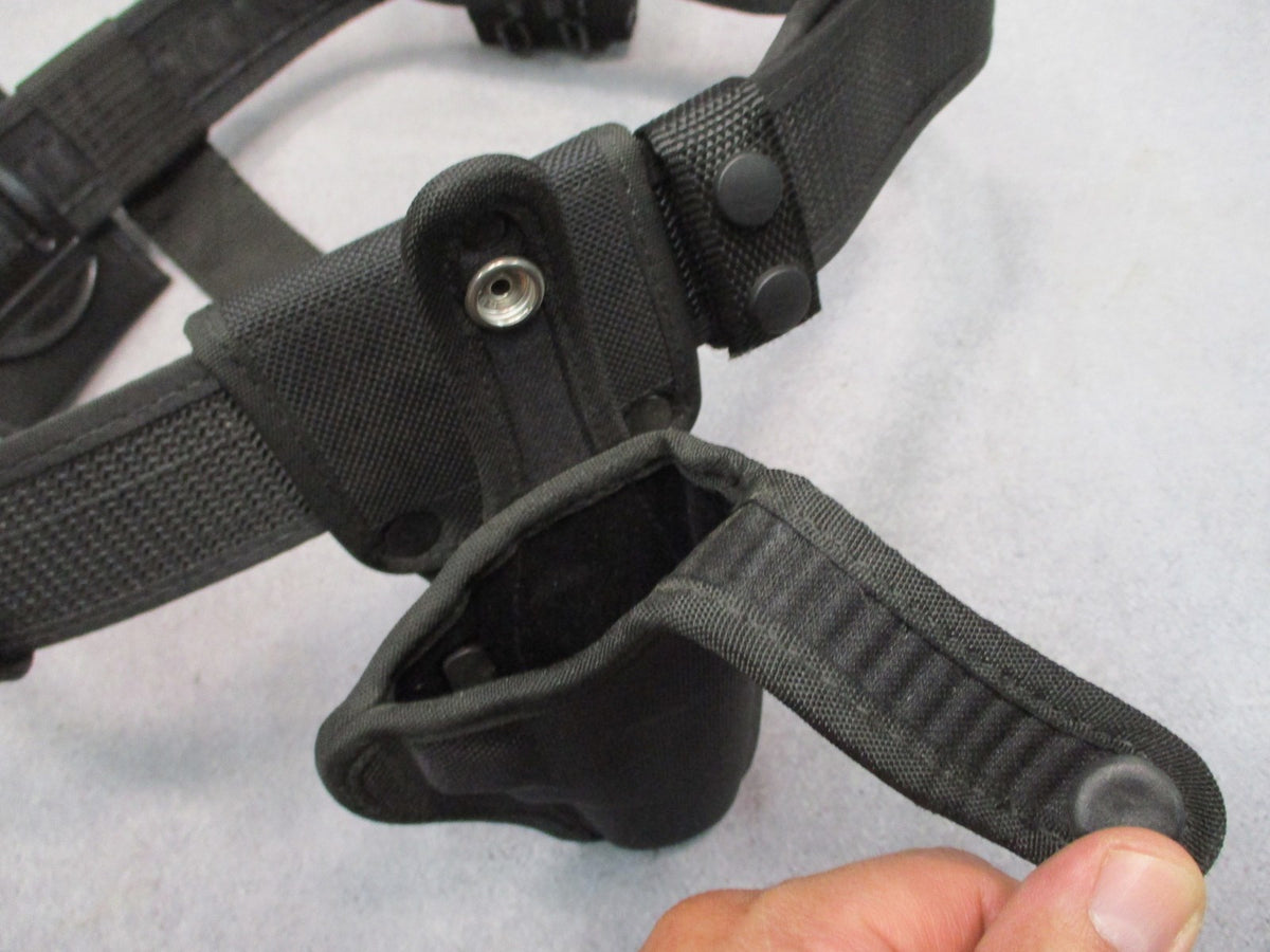 Safariland Bianchi Duty Belt Rig Size 32-38 Beretta 92 Holster Mag Pouch Set