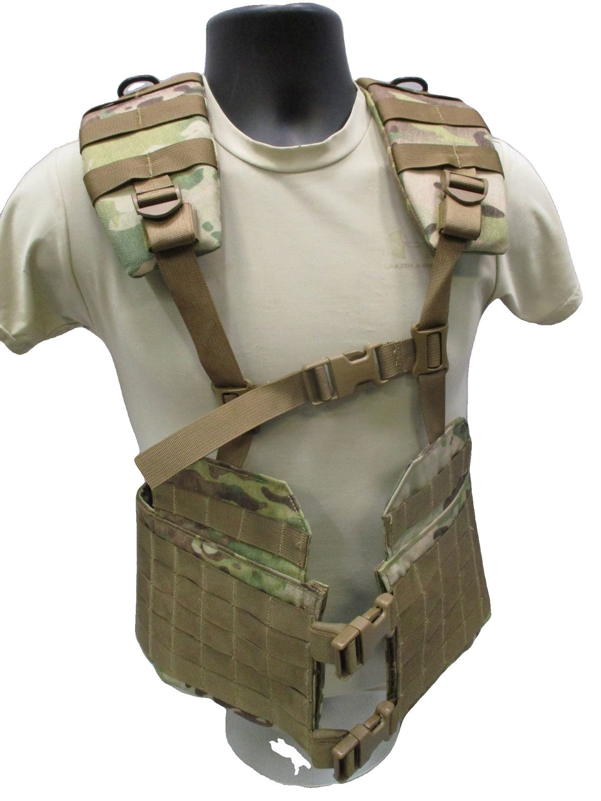 USGI GCS DFLCS V2 H-Gear Multicam MOLLE Load Bearing Harness Vest Large