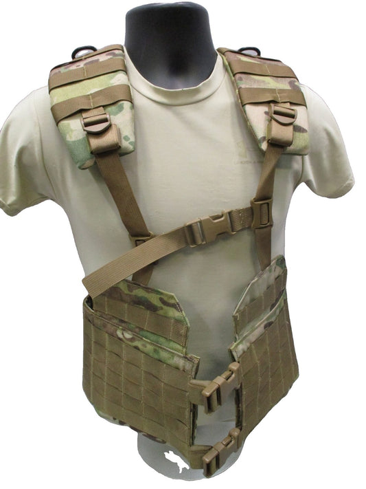 USGI GCS DFLCS V2 H-Gear Multicam MOLLE Load Bearing Harness Vest Large