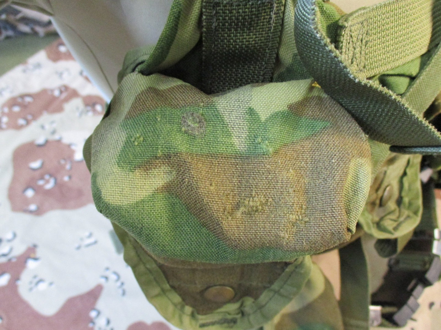 US Military Woodland enhanced load bearing vest lbv88 m81 tactical vest set