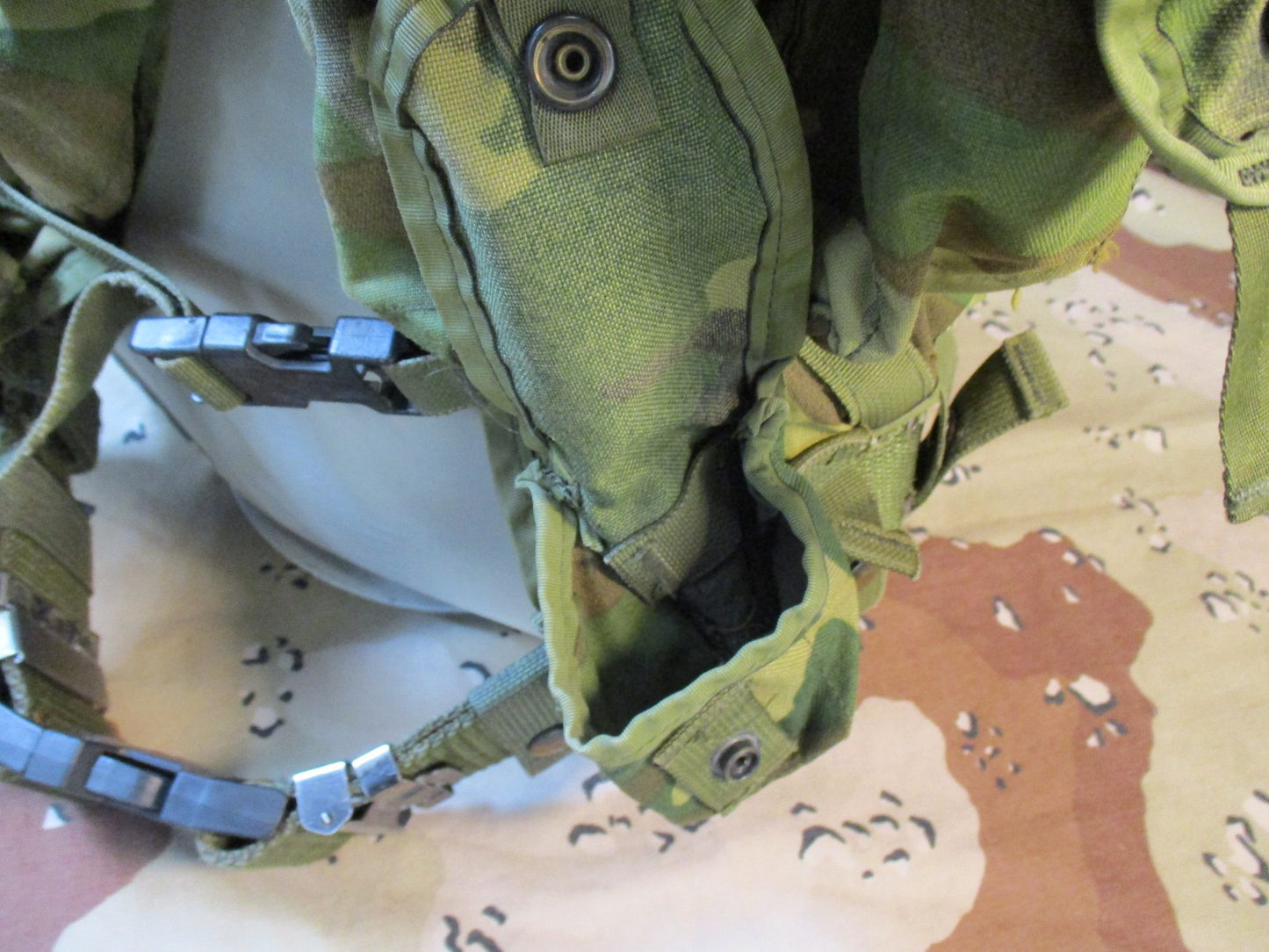 US Military Woodland enhanced load bearing vest lbv88 m81 tactical vest set