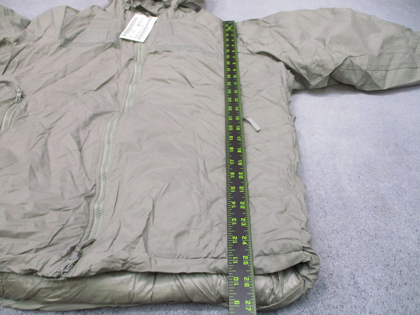 US Military ECWCS Gen III Level 7 Parka Urban Gray Small Short Cold Weather