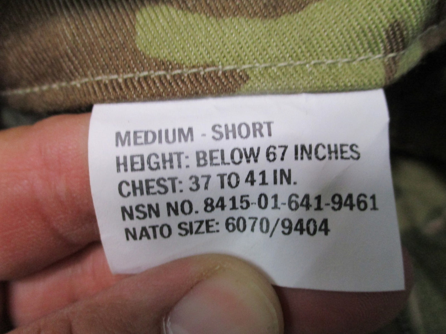 NEW USGI ICVC Coveralls Scorpion OCP FR Medium Short NSN 8415-01-641-9461