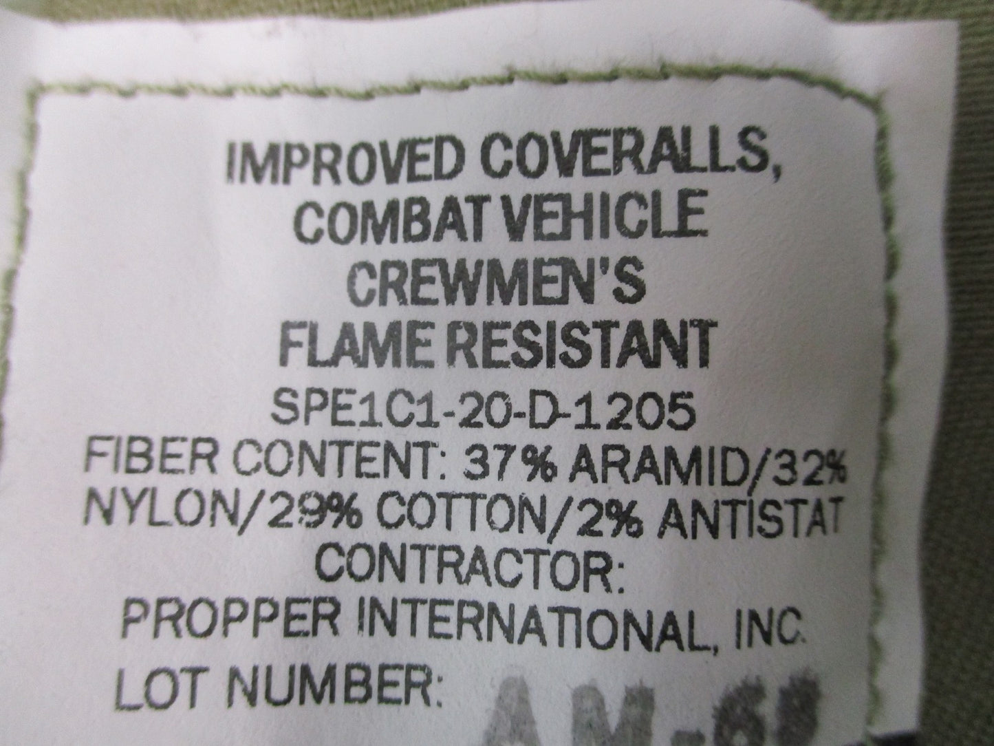 NEW USGI ICVC Coveralls Scorpion OCP FR Medium Short NSN 8415-01-641-9461
