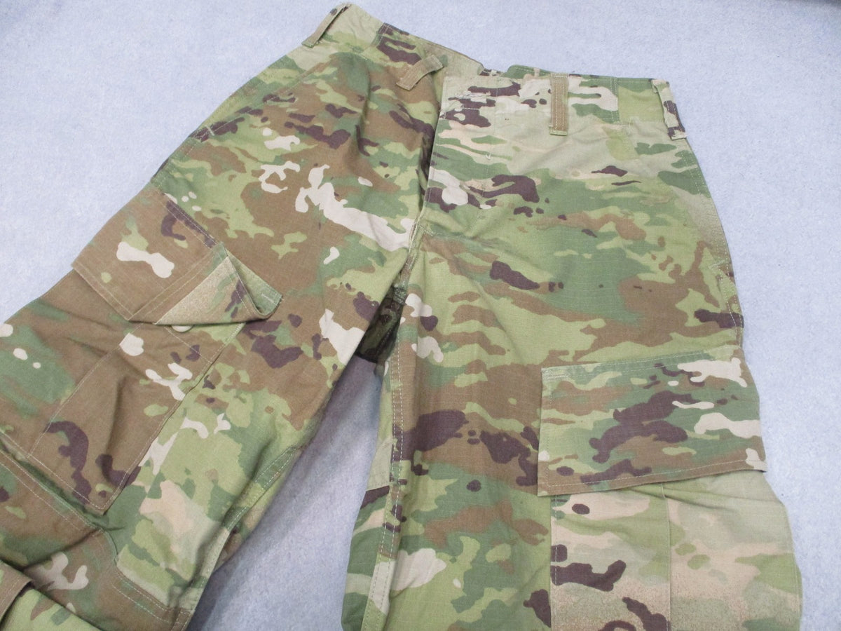 USGI Army OCP Scorpion W2 ACU Combat Trousers Small X-Short NSN 8415-01-623-4172