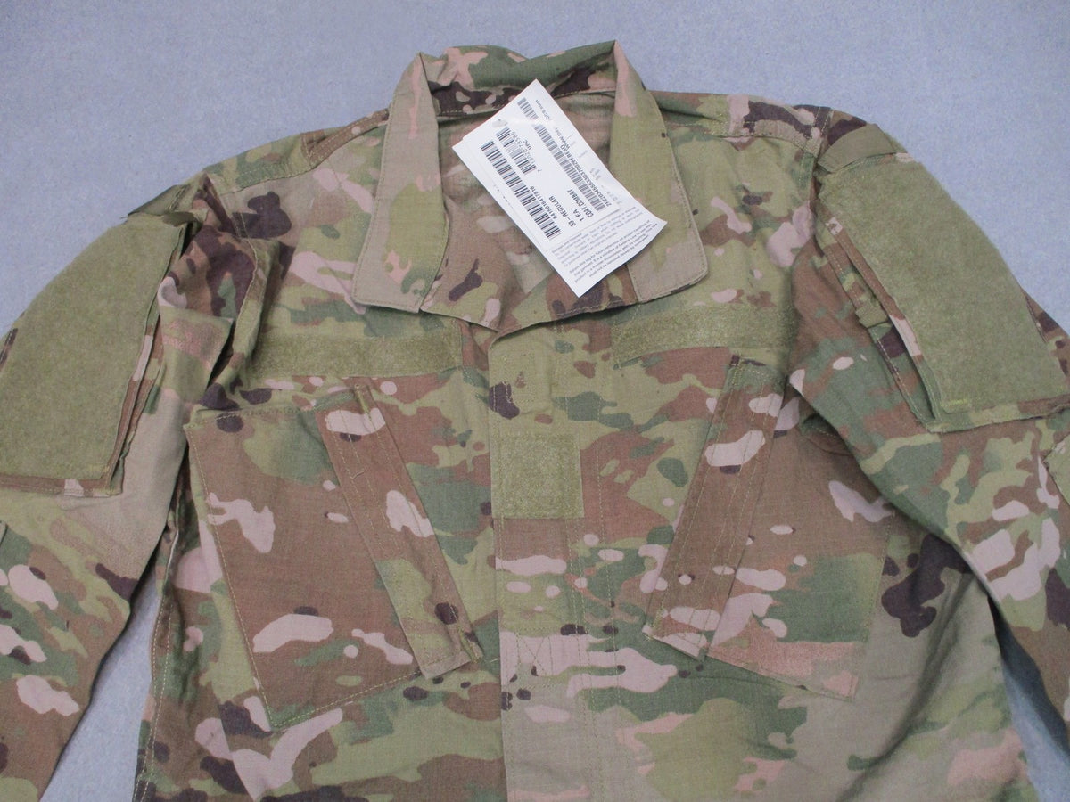 NWT USGI Female OCP Scorpion FR ACU Coat 33 Regular NSN 8415-01-641-7816