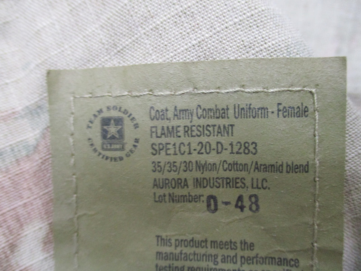 NWT USGI Female OCP Scorpion FR ACU Coat 33 Regular NSN 8415-01-641-7816