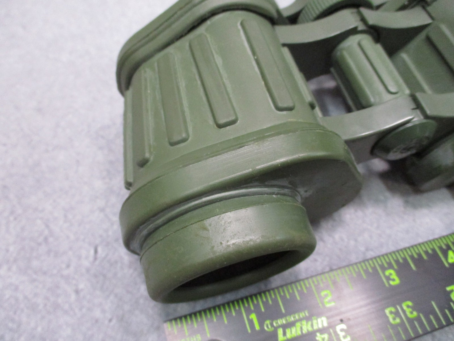 Vintage Optex Model 190 7x35 Wide Angle 11° Binoculars Made in Japan Olive Green