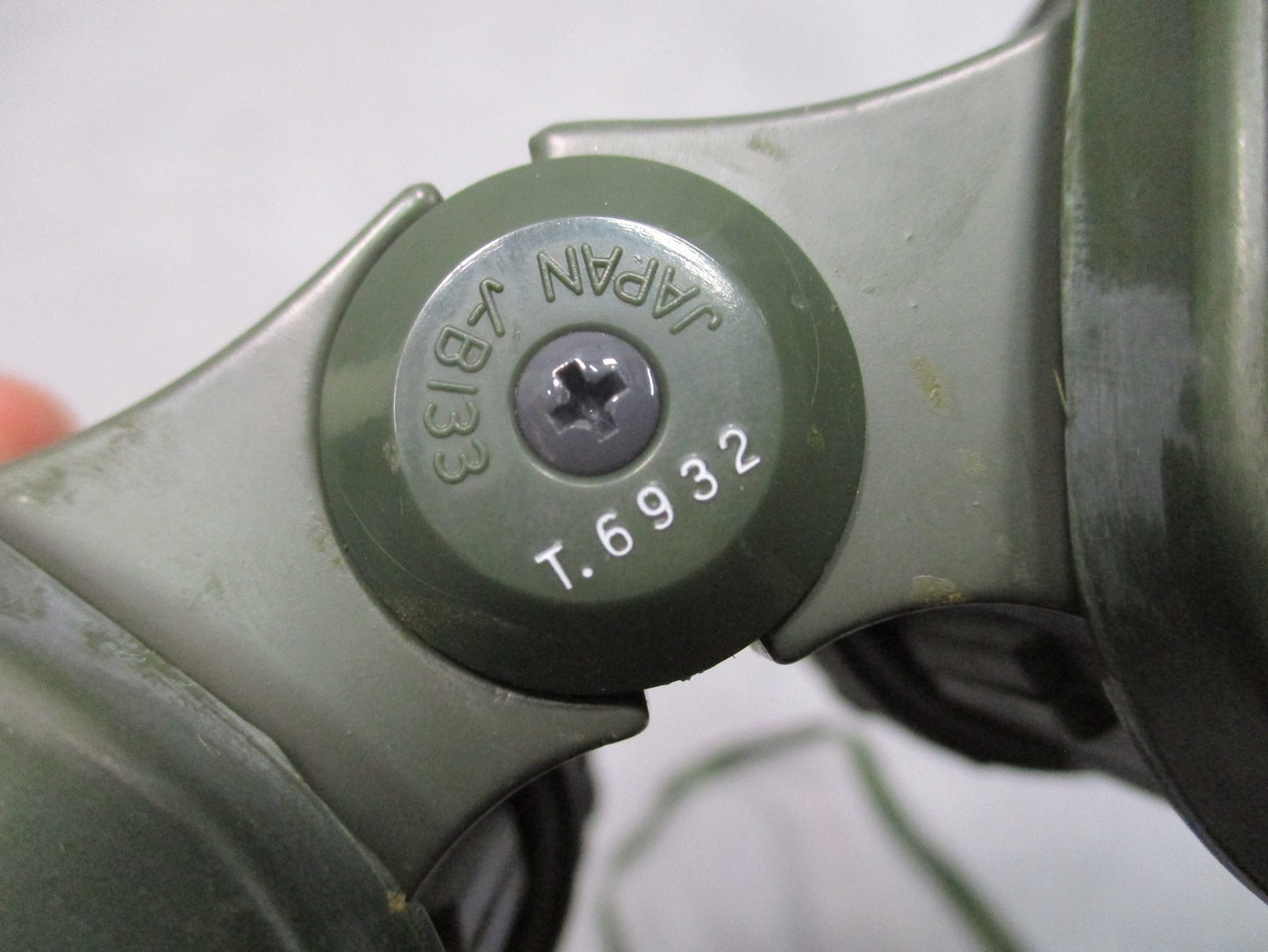 Vintage Optex Model 190 7x35 Wide Angle 11° Binoculars Made in Japan Olive Green