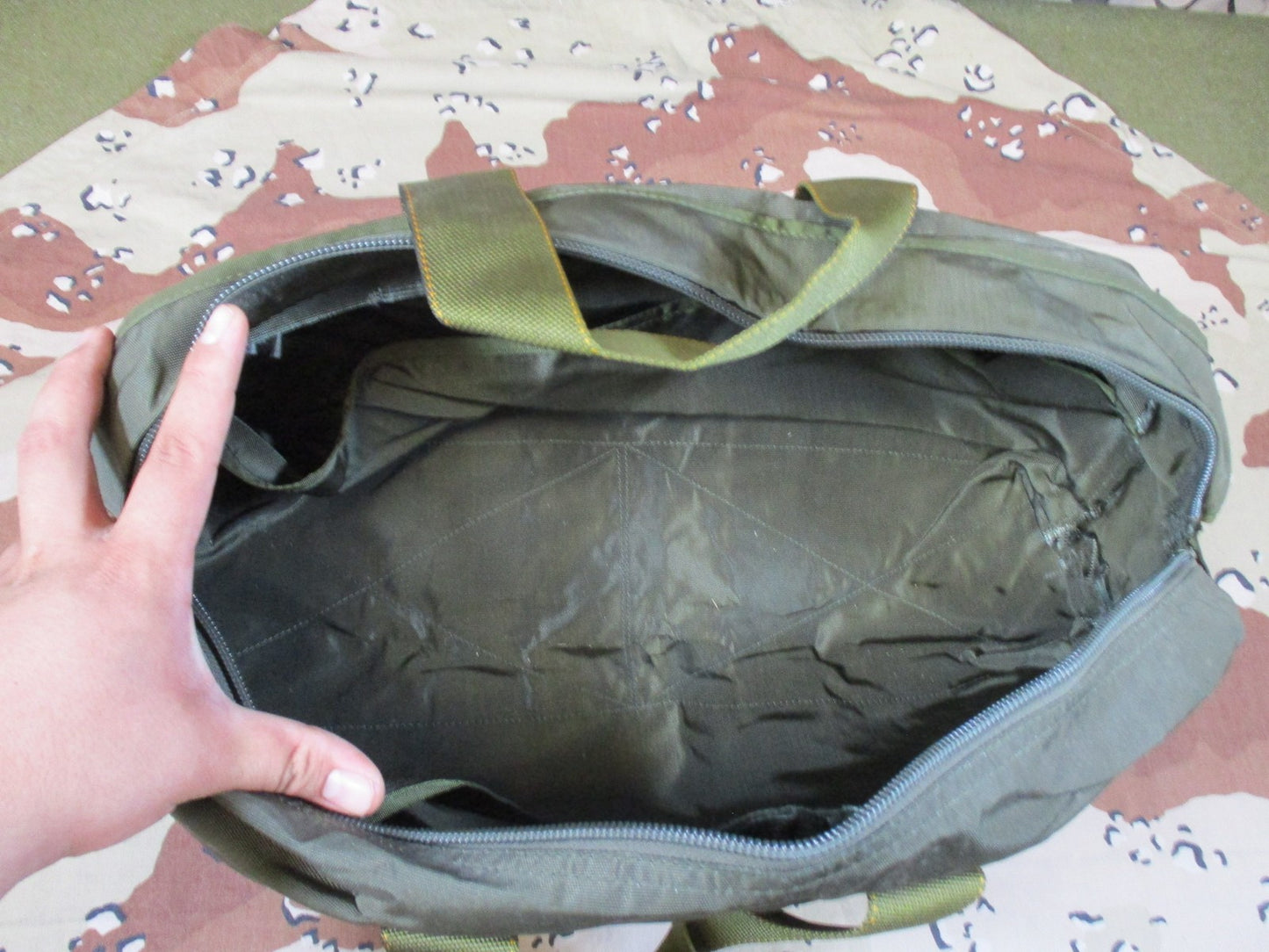 US Military Surplus Tool Satchel Bag Olive Drab NSN 5140-00-473-6256 Nylon