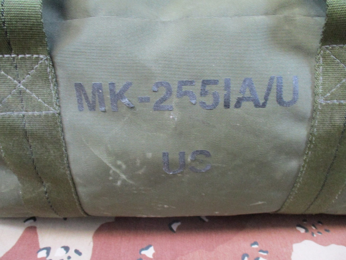 Genuine US Military MK-2551A/U Equipment Bag Heavy Duty Nylon Canvas Tool Bag