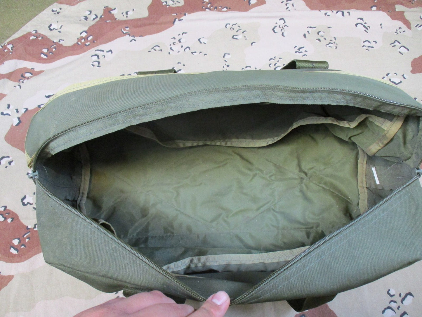 Genuine US Military MK-2551A/U Equipment Bag Heavy Duty Nylon Canvas Tool Bag