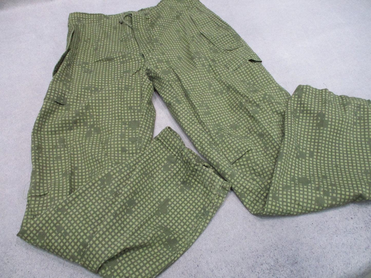 USGI MILITARY DESERT NIGHT CAMOUFLAGE TROUSERS BDU PANTS SMALL/REGULAR