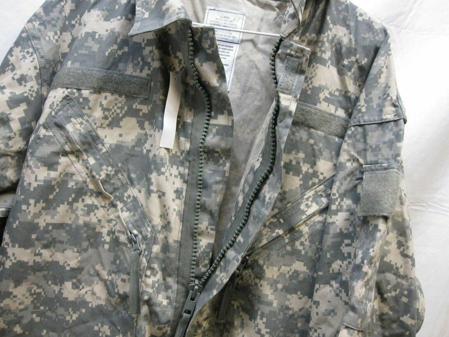 NEW MILITARY ARMY ISSUE MECHANIC COVERALLS UCP TYPE III (MEDIUM) ACU DIGITAL