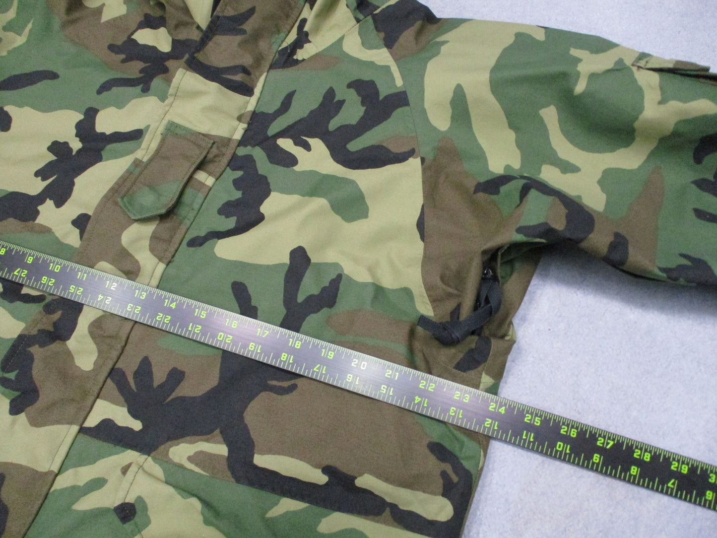 US Military ECWCS Parka Woodland Camo Gen 1 Cold Weather Jacket Medium Regular
