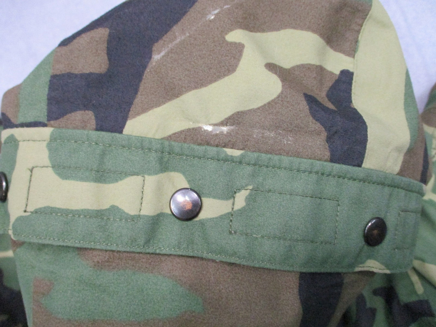 US Military ECWCS Parka Woodland Camo Gen 1 Cold Weather Jacket Medium Regular
