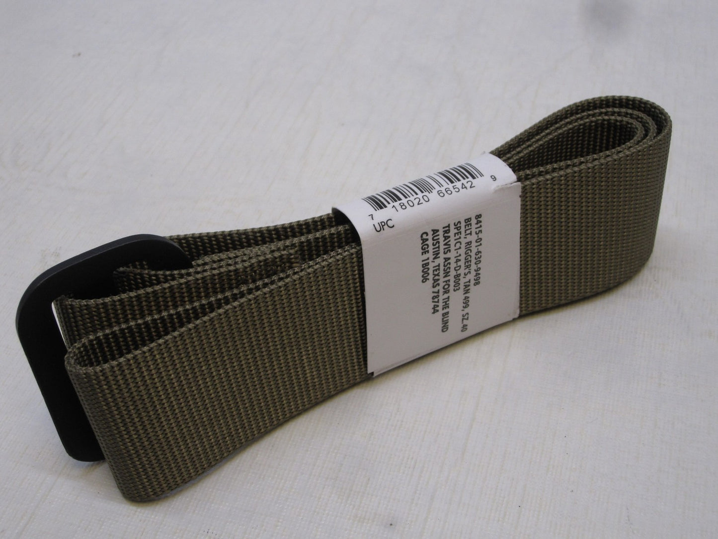 NEW ARMY ISSUED OCP COMBAT UNIFORM RIGGER'S BELT Sz:40 SCORPION TAN 499 MULTICAM