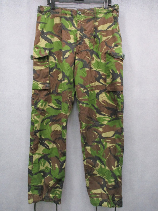 British Military Surplus Woodland DPM Combat Trousers Lightweight Size 85/92/108