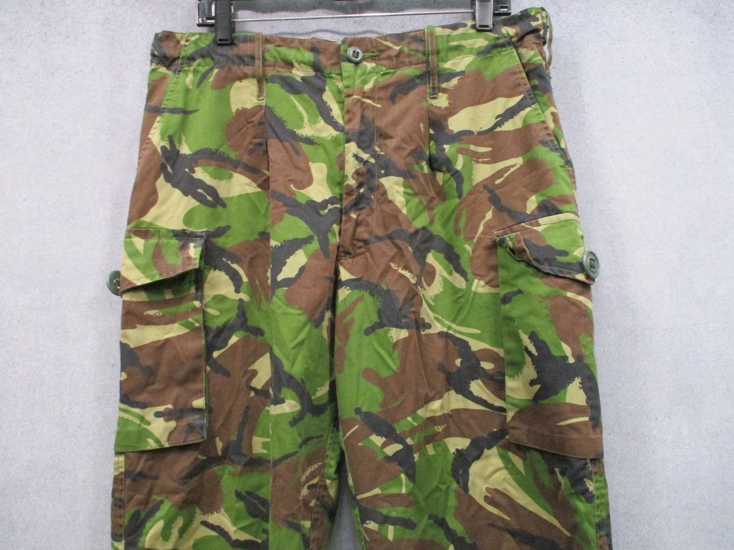 British Military Surplus Woodland DPM Combat Trousers Lightweight Size 85/92/108