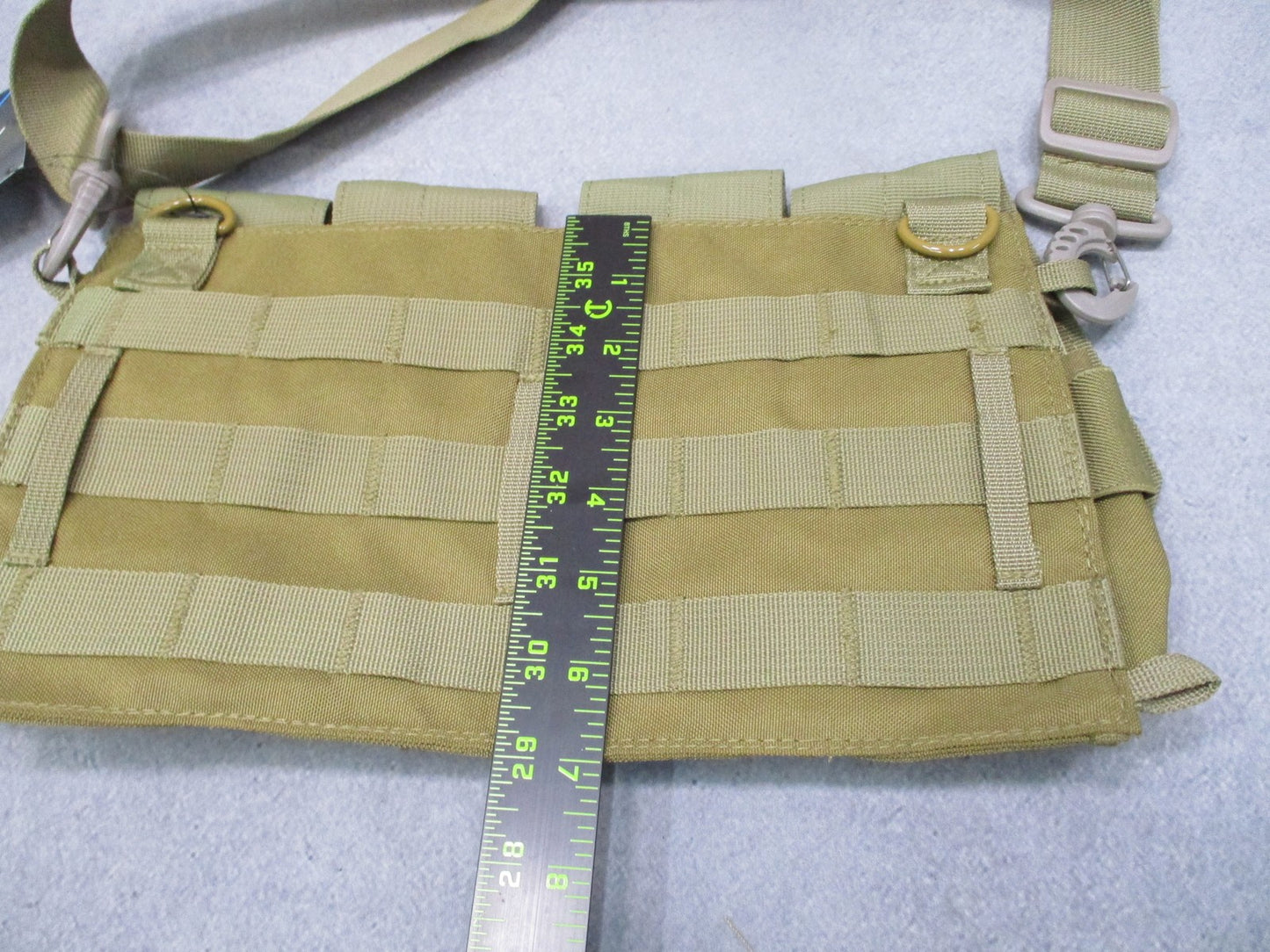 VISM NcSTAR Magazine Bandoleer Tan Holds (4x) 7.62x39 or (8x) 5.56 Mags MOLLE