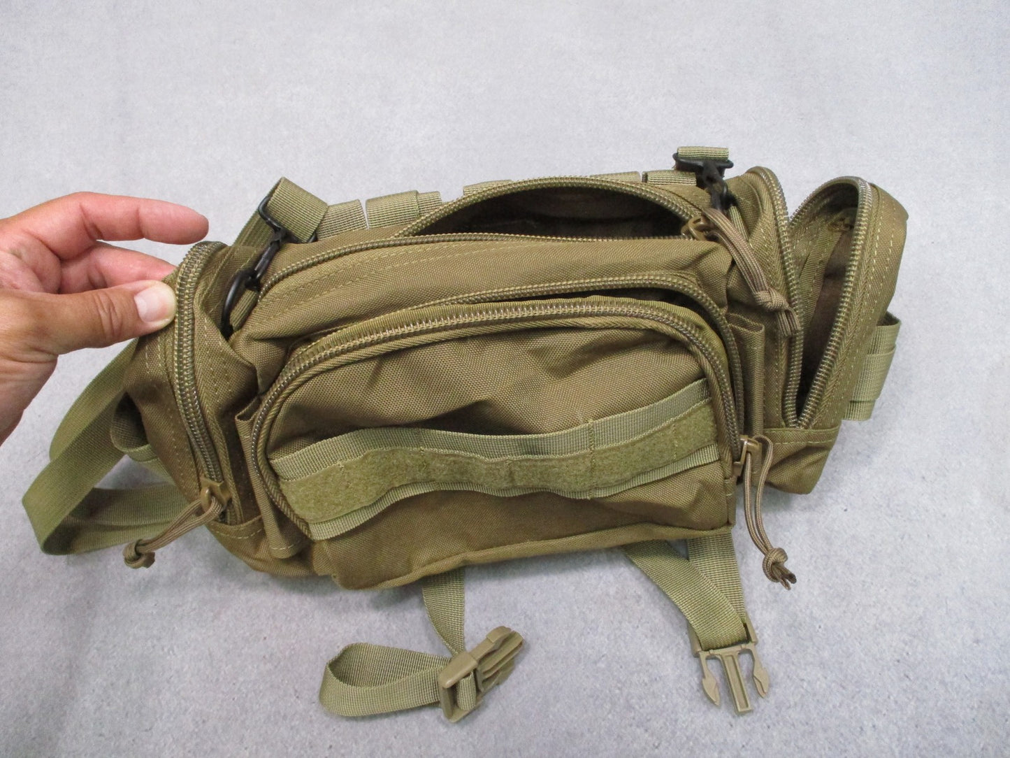 Coyote Tactical General Purpose Pouch MOLLE Compatible Utility Bag