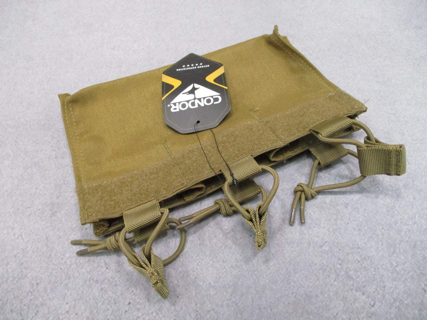 New Condor MA4 Triple Kangaroo Plate Carrier Front Pocket Mag Insert Pouch