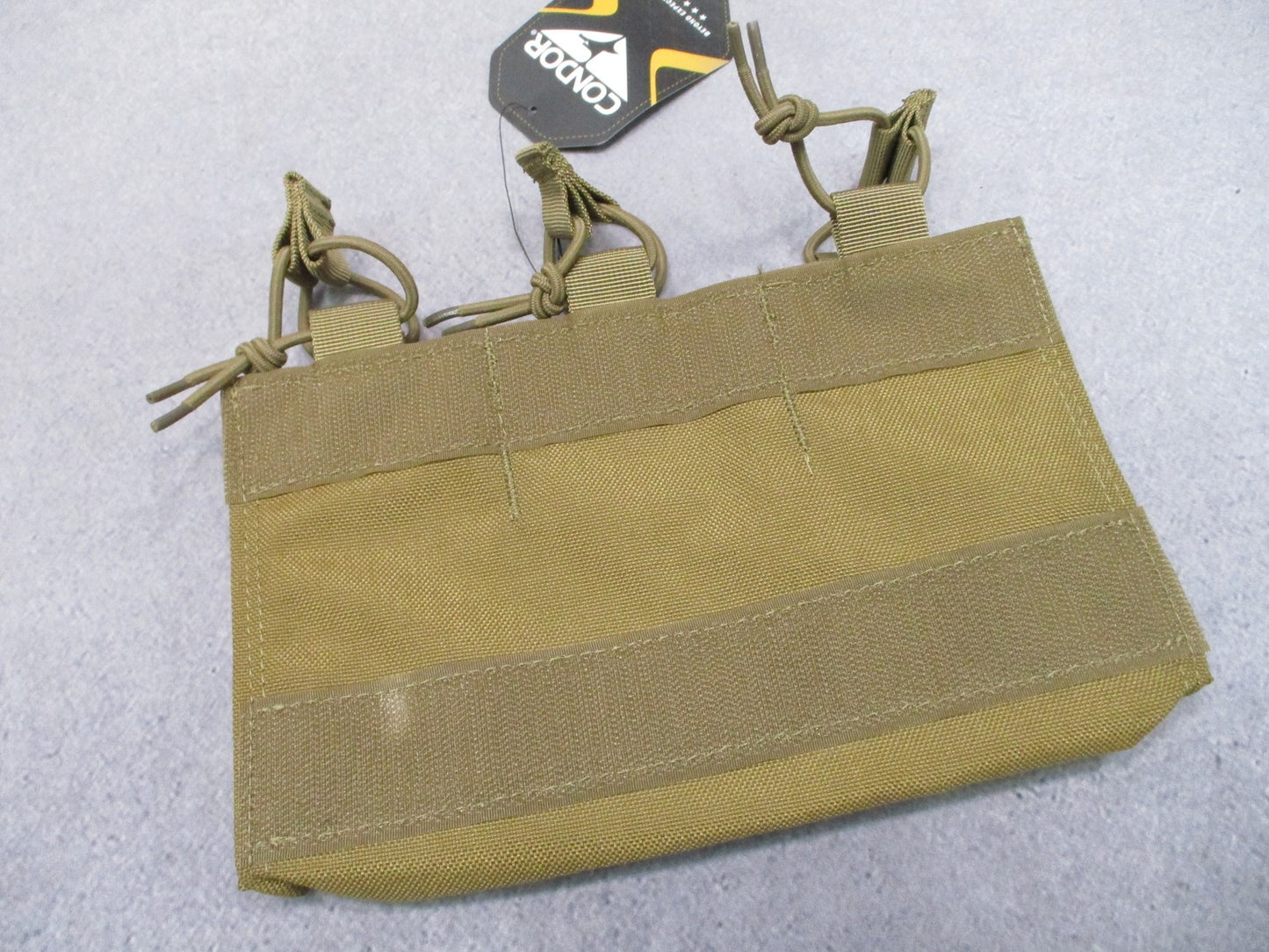 New Condor MA4 Triple Kangaroo Plate Carrier Front Pocket Mag Insert Pouch