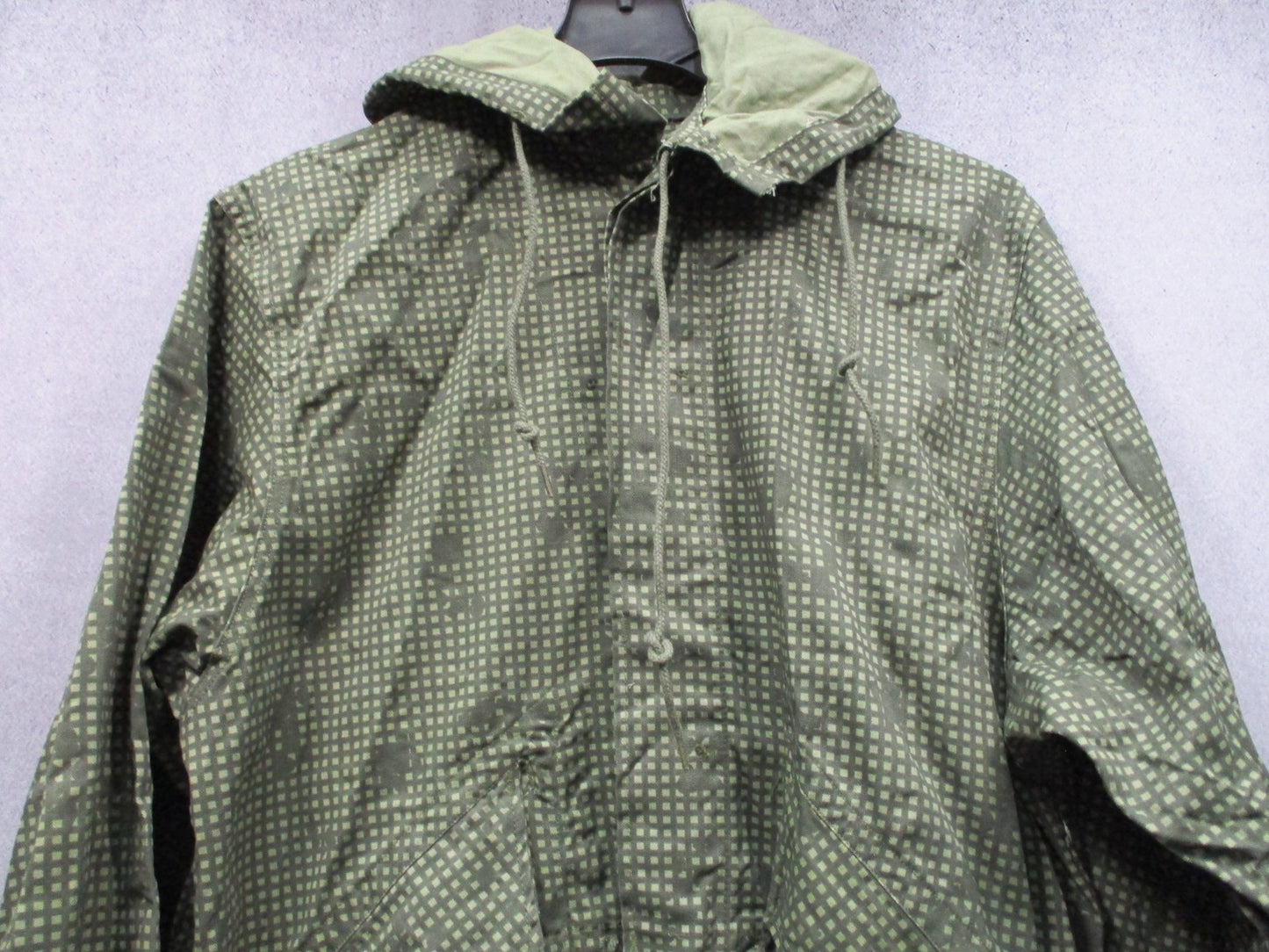 USGI DESERT NIGHT CAMO MILITARY PARKA MEDIUM FISHTAIL JACKET DNC CAMOUFLAGE