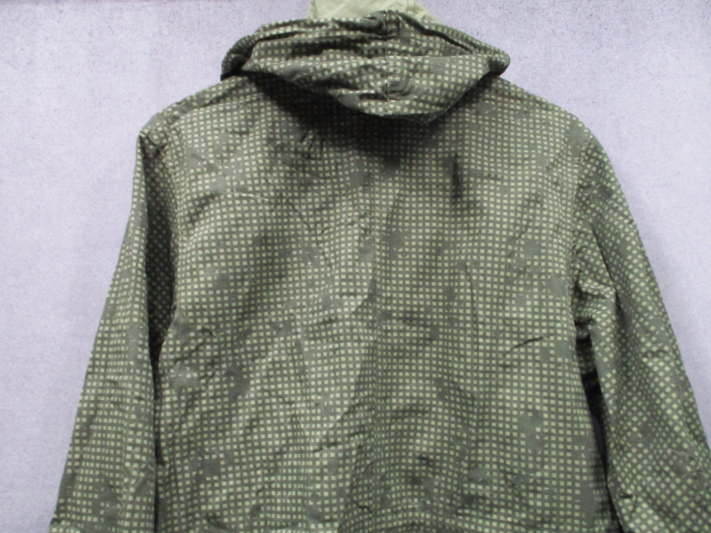 USGI DESERT NIGHT CAMO MILITARY PARKA MEDIUM FISHTAIL JACKET DNC CAMOUFLAGE