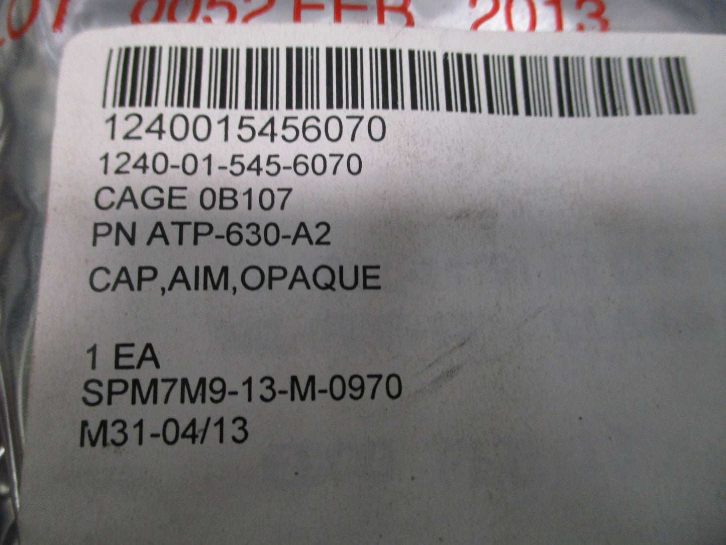 ATPIAL PEQ-15 Aim Opaque Lens Cap Tan ATP-630-A2 NSN 1240-01-545-6070