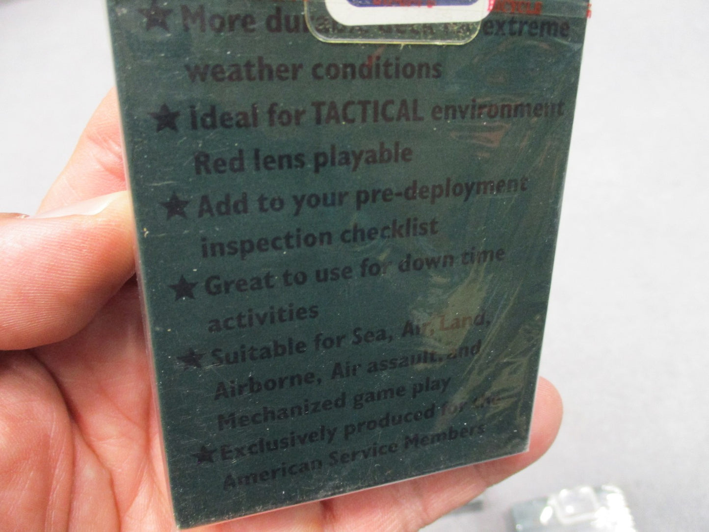 5 Decks Bicycle Tactical Field Playing Cards New Sealed Military Issue USA Made