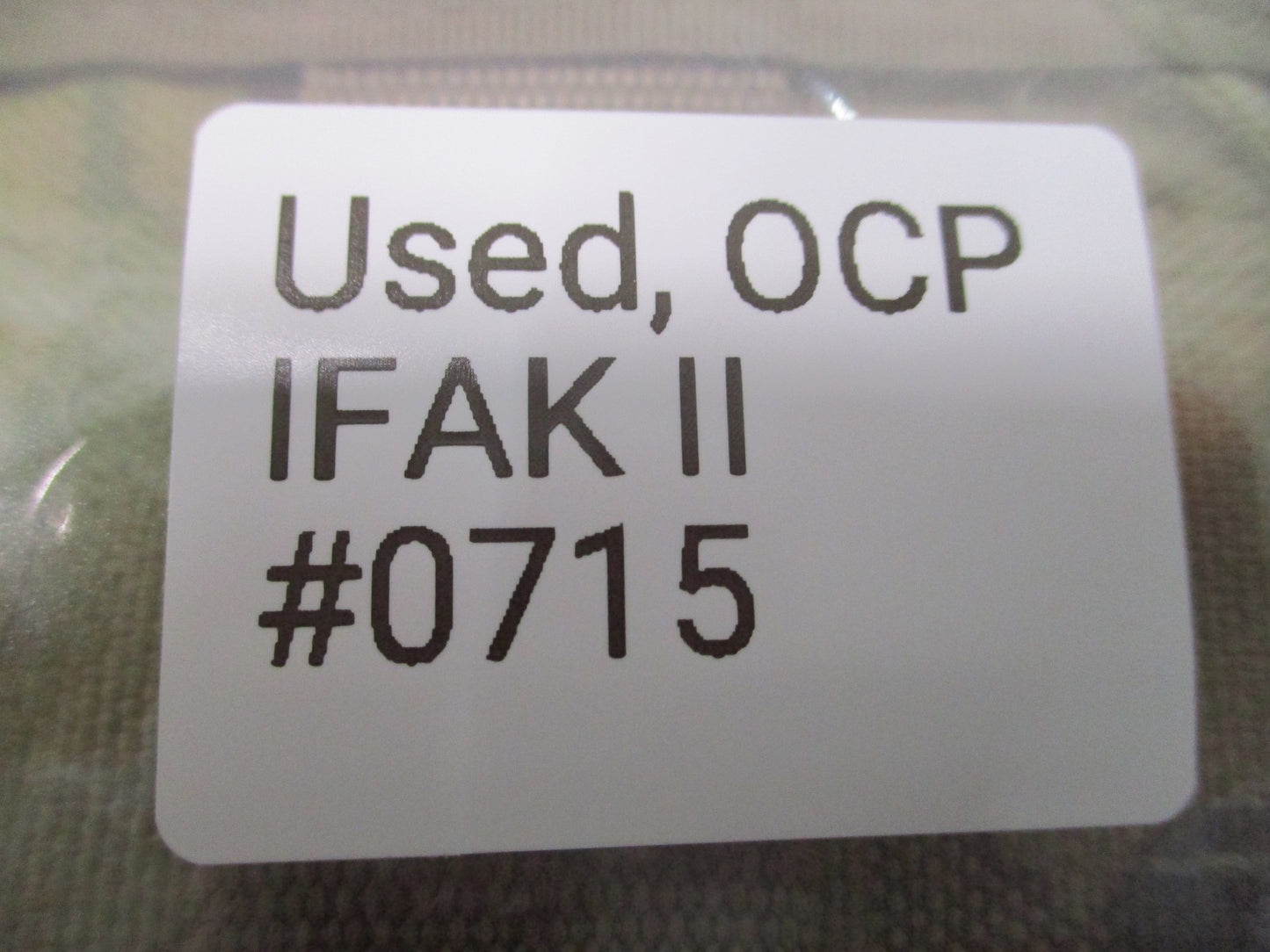 US Military IFAK II Pouch & Insert MultiCam OCP Tactical Medical Kit (Empty)