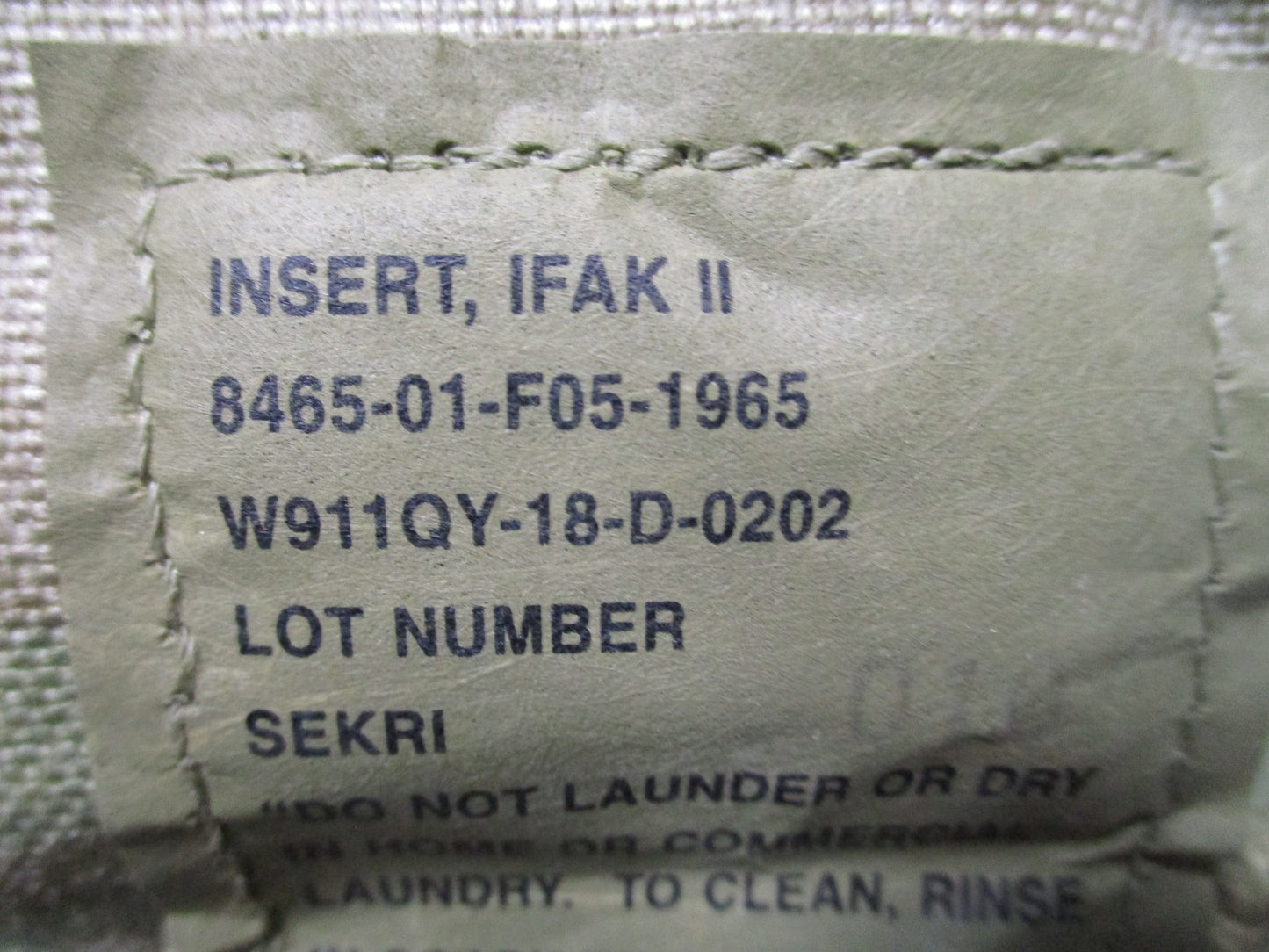 US Military IFAK II Pouch & Insert MultiCam OCP Tactical Medical Kit (Empty)