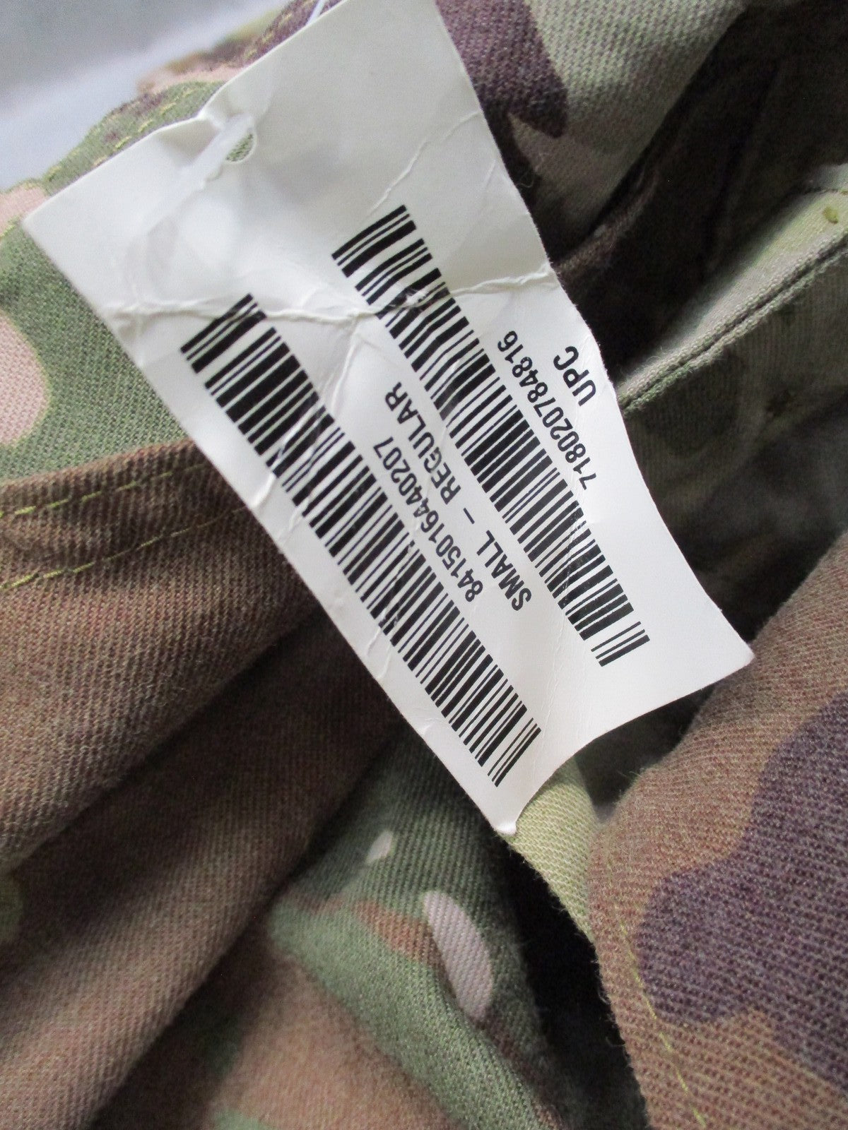 US Army AIKP Combat Pants Scorpion OCP FR Small Regular NSN 8415-01-644-0207