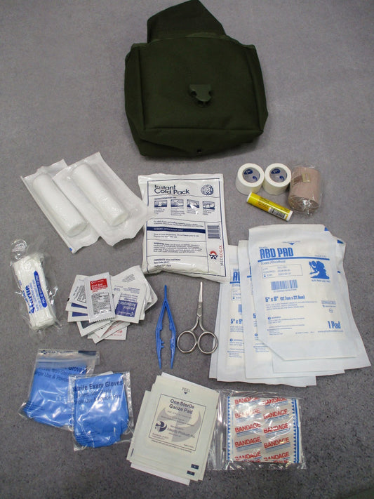 Elite First Aid Platoon IFAK Tactical Medical Pouch Kit Olive Drab New