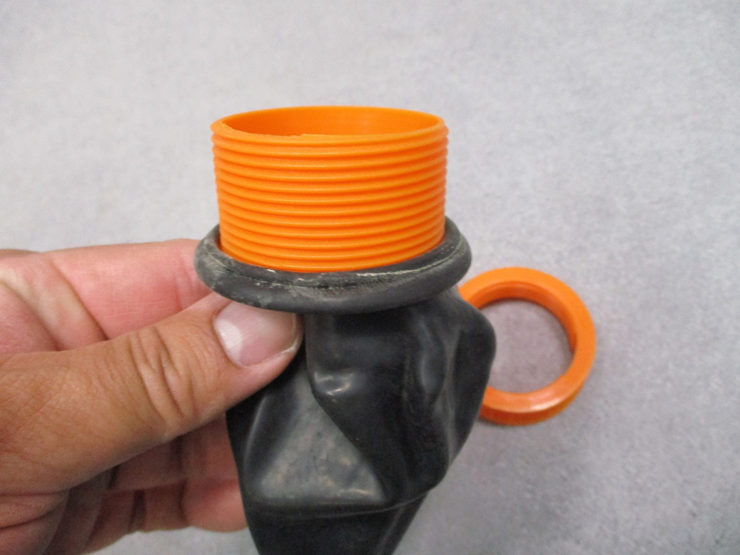 10 Pack Pocket Slingshot Launchers with Rubber Pouch – Orange/Black – Portable