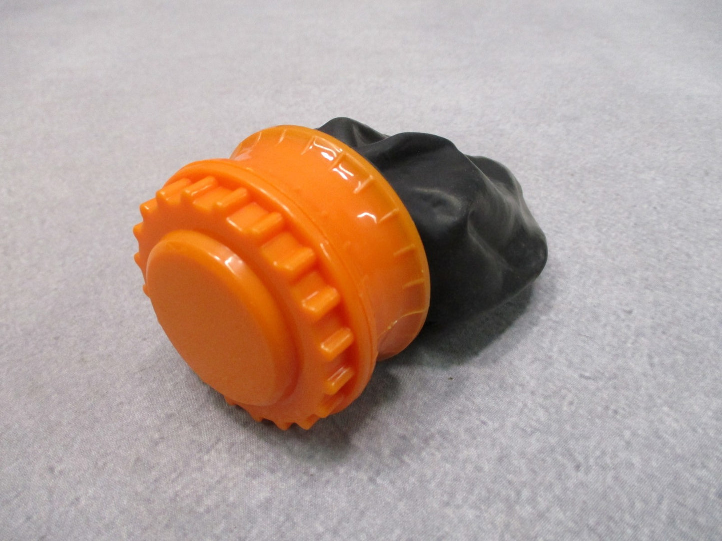 10 Pack Pocket Slingshot Launchers with Rubber Pouch – Orange/Black – Portable