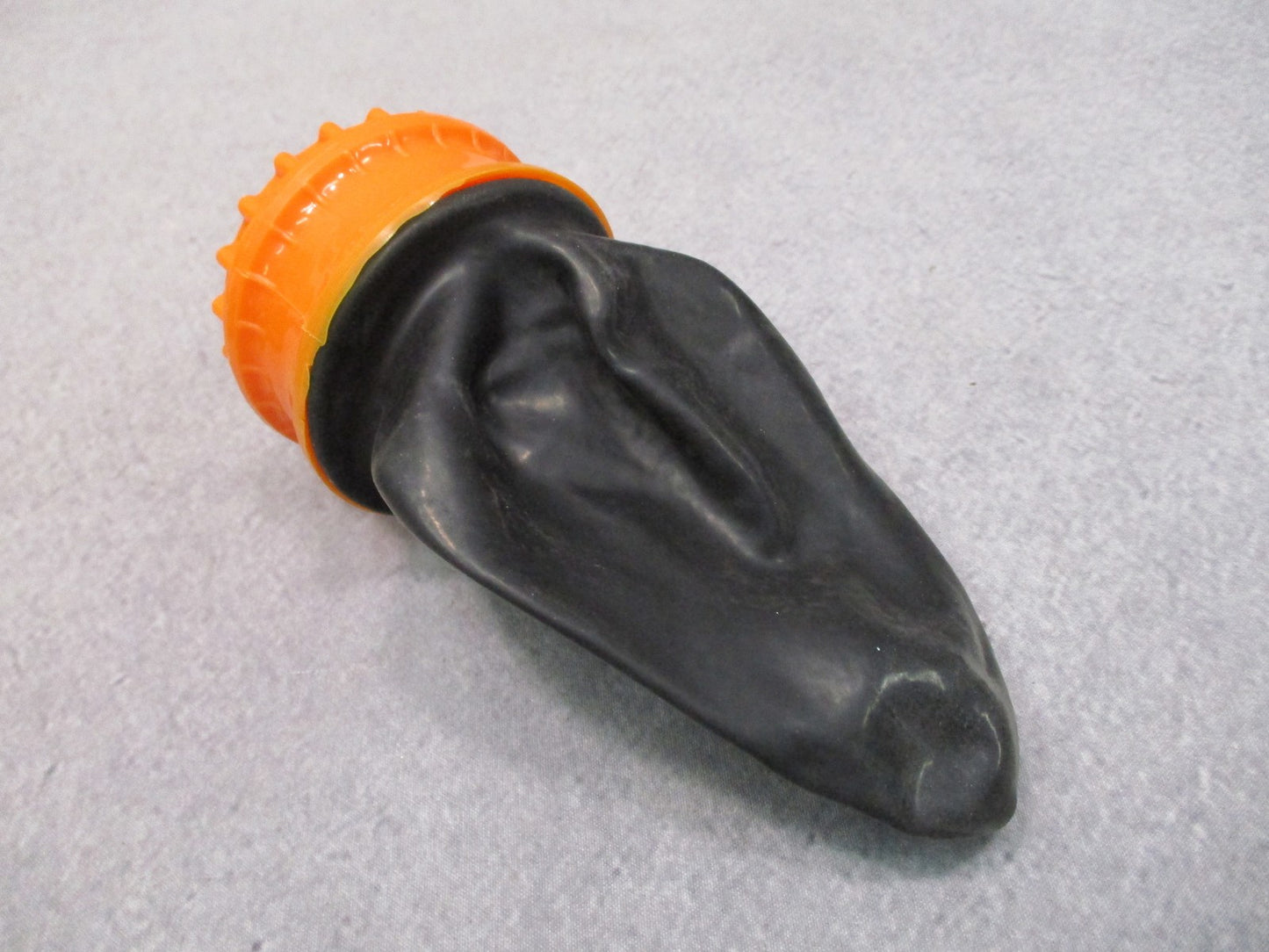 10 Pack Pocket Slingshot Launchers with Rubber Pouch – Orange/Black – Portable