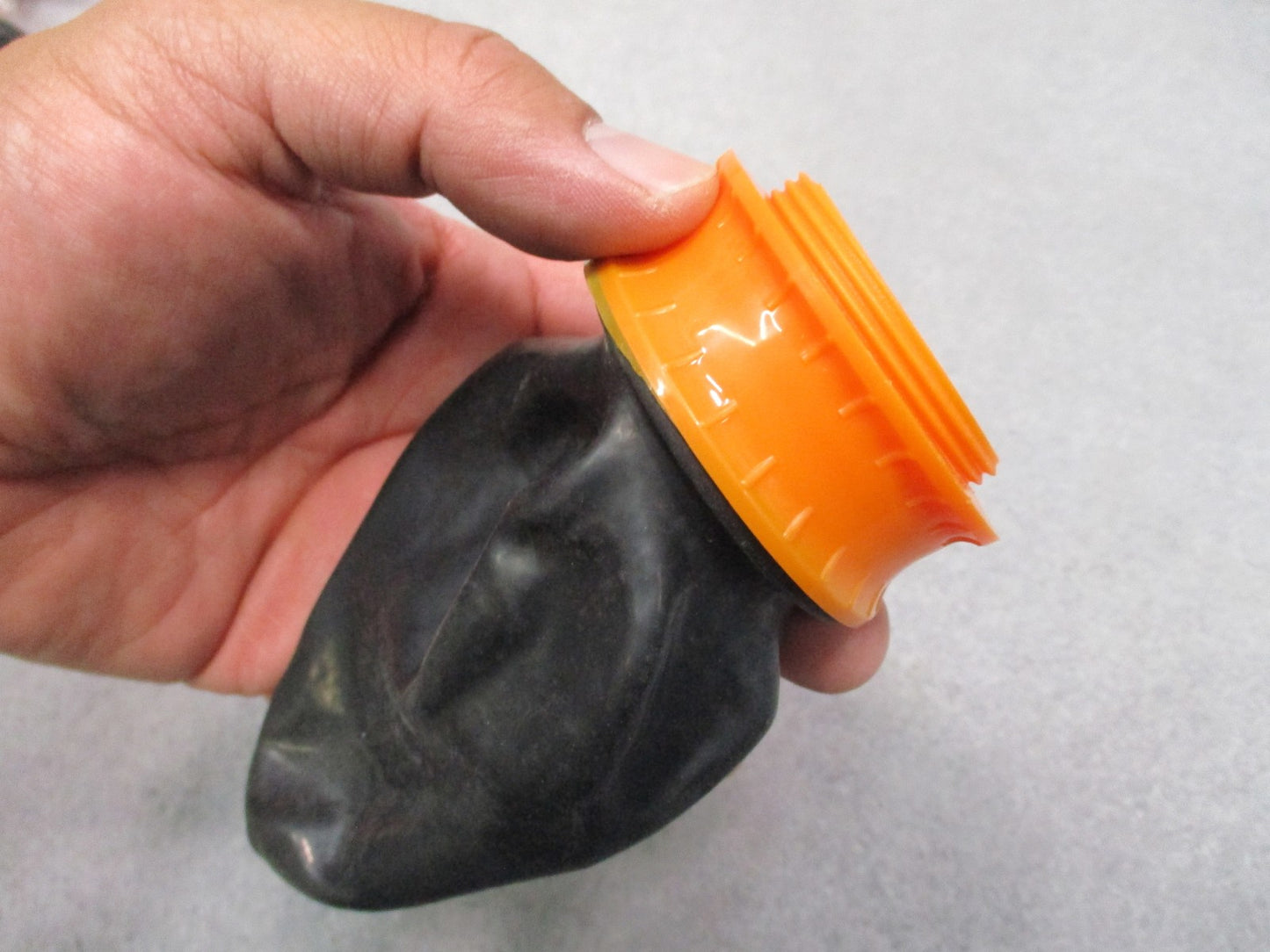 10 Pack Pocket Slingshot Launchers with Rubber Pouch – Orange/Black – Portable