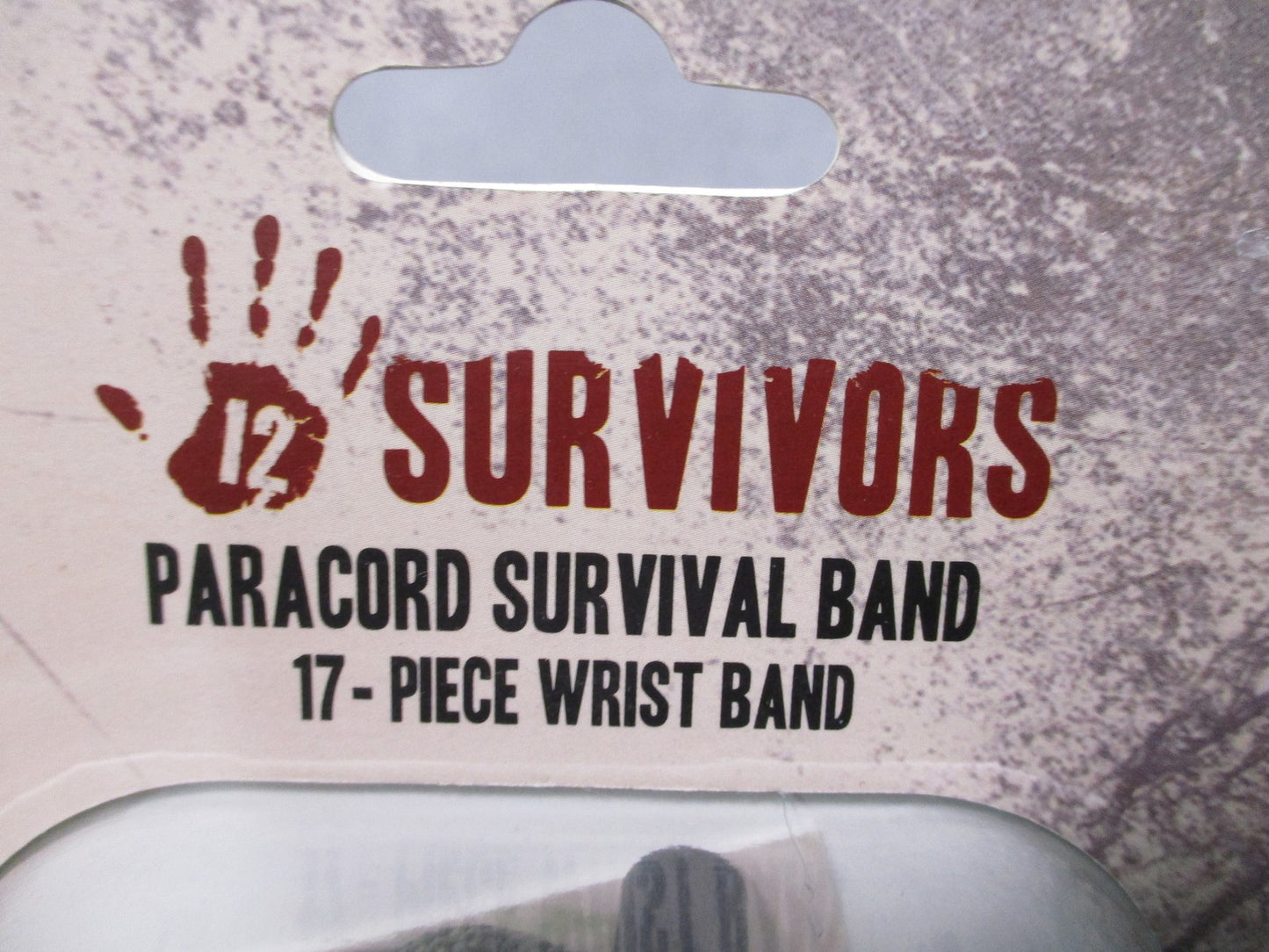 2x 12 Survivors Paracord Survival Band 17-Piece Emergency Kit Bracelet