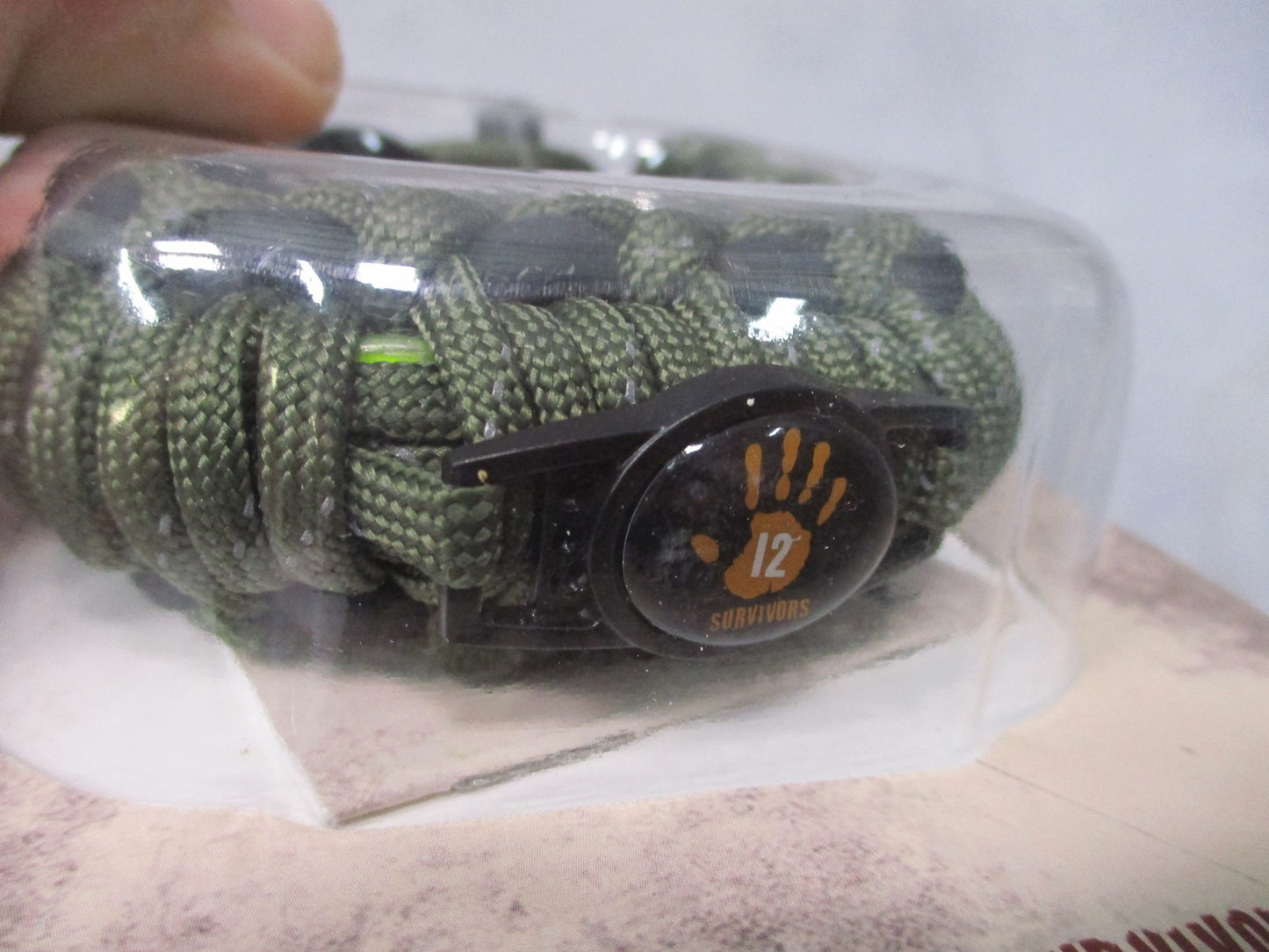 2x 12 Survivors Paracord Survival Band 17-Piece Emergency Kit Bracelet