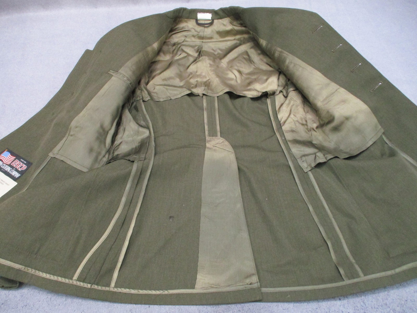 USMC Marine Corps Service Alpha Dress Jacket Size 40R Private First Class Rank