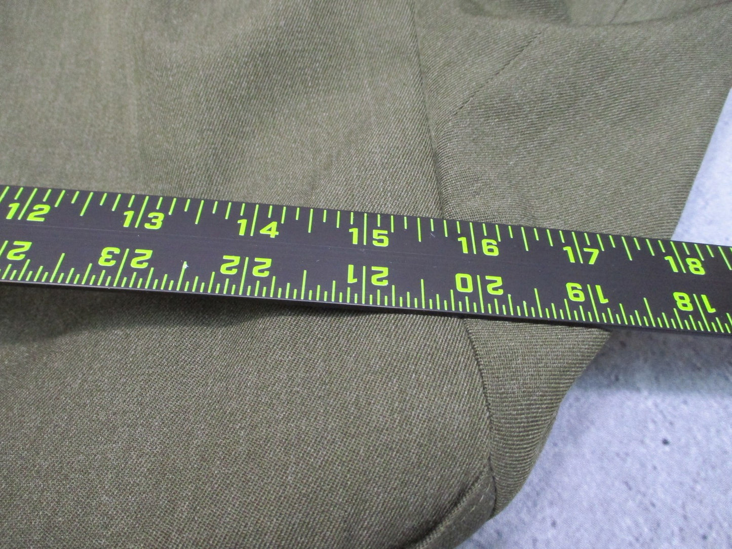 USMC Service Alpha Coat Jacket 37S Corporal Rank NSN 8405-01-279-5606 Crown