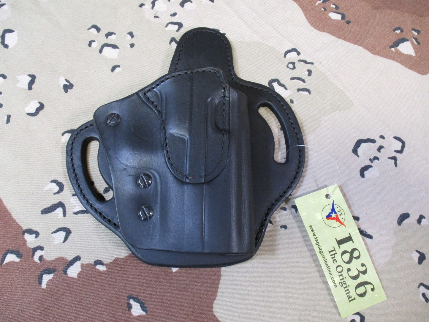 1836 Tagua Leather Optic Ready Holster  Sig P320 Springfield XDM 4.5" R/H lvl 2