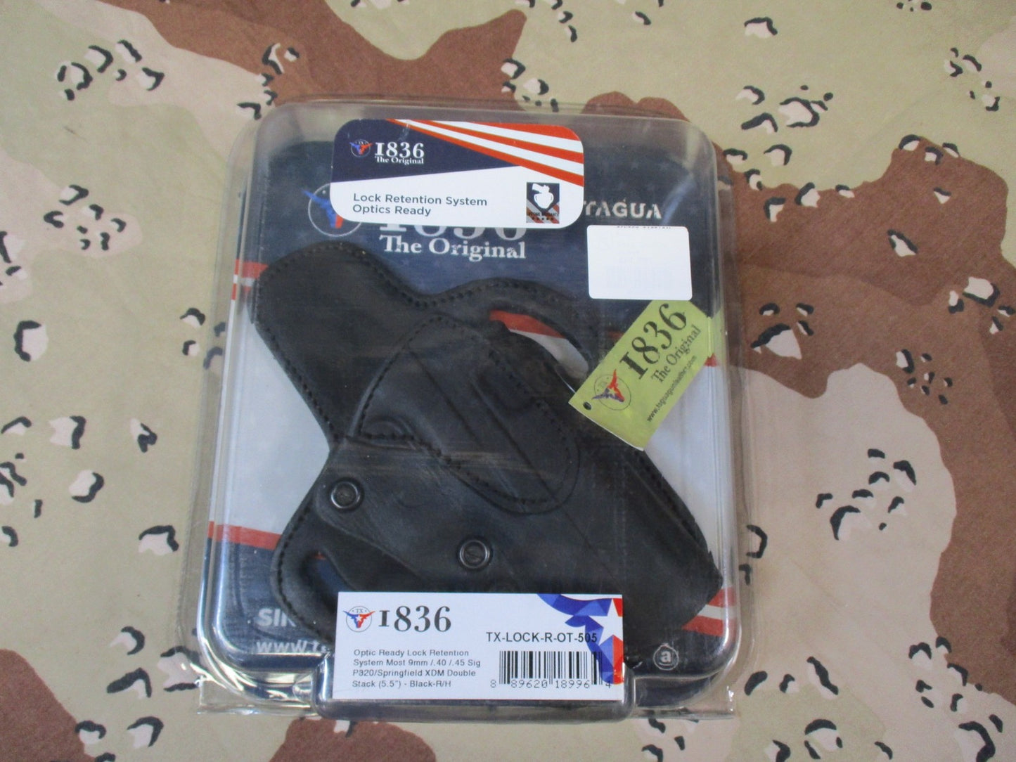 Tagua 1836 Leather Optic Ready Holster for Sig P320 Springfield XDM Double Stack