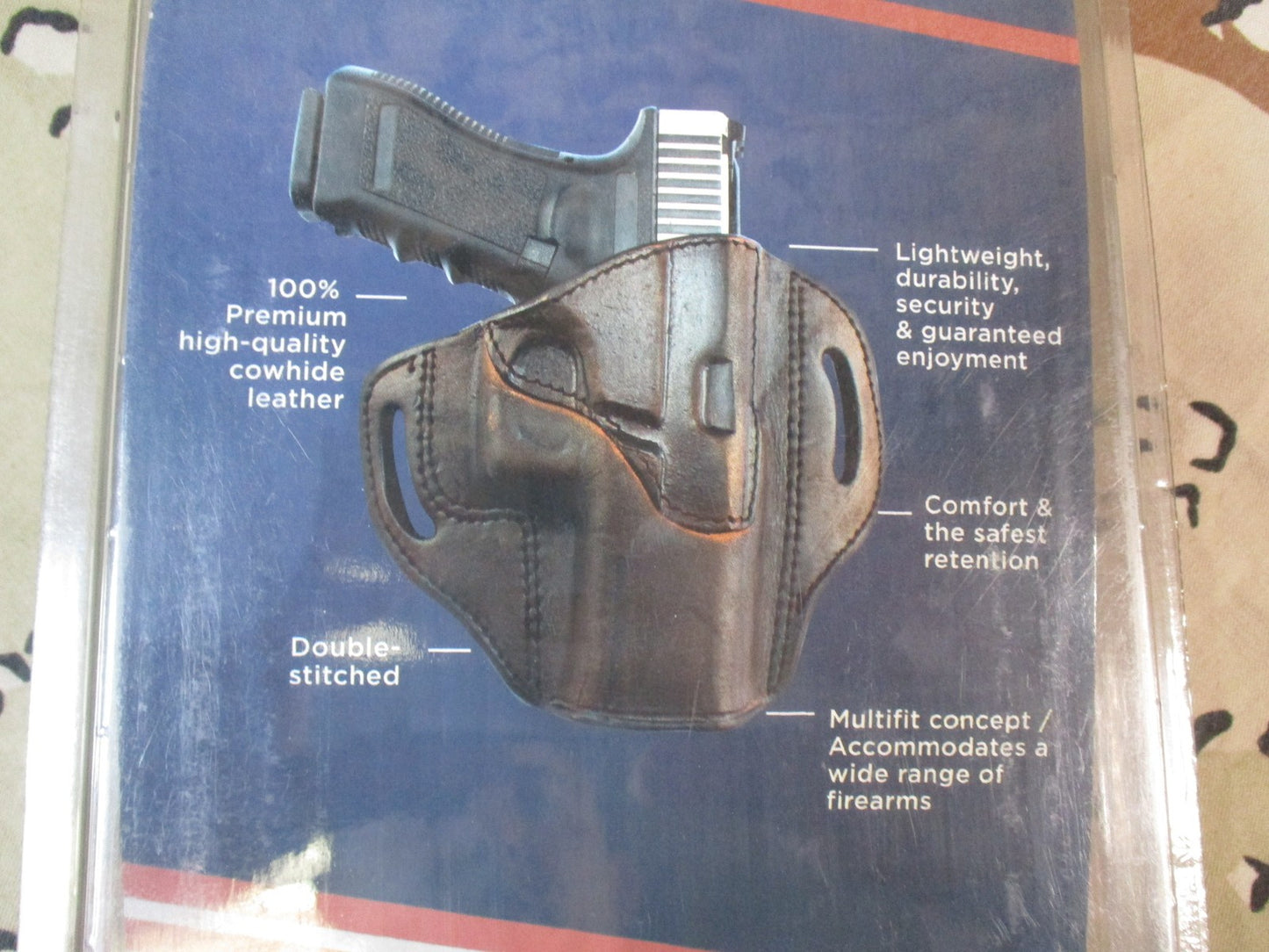 1836 by Tagua Leather Optic Ready Holster Right Hand TX-LOCK-R-OT-1010 New