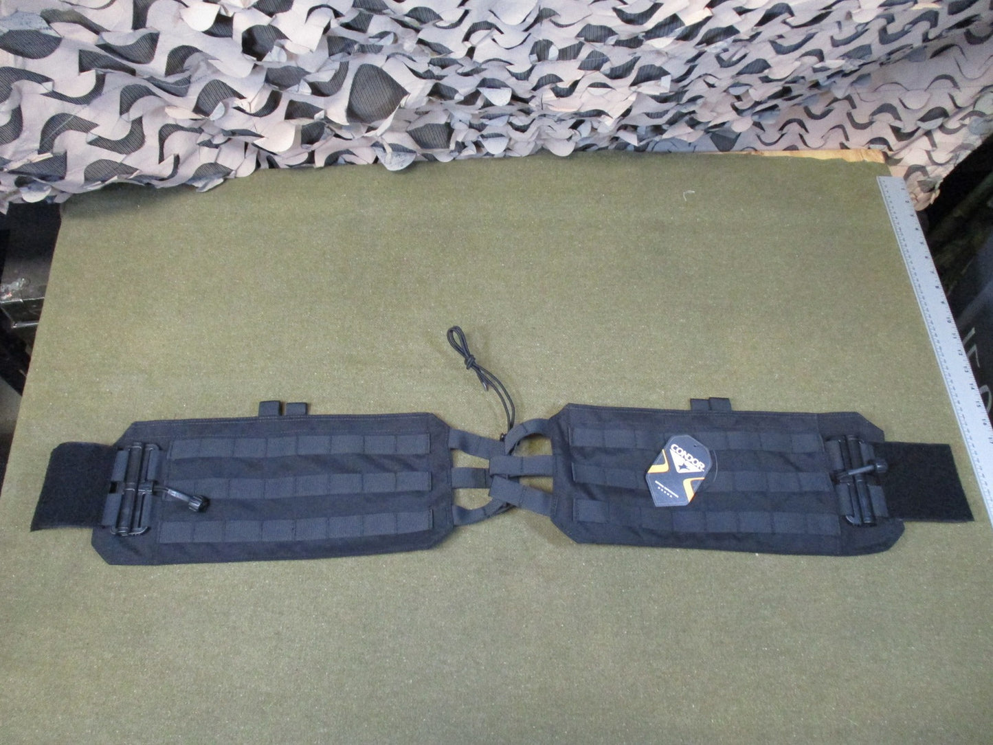 Condor Tactical Side Plate Carrier Cummerbund Attachment Set - Black - New