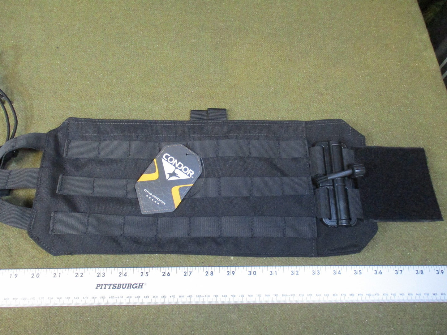 Condor Tactical Side Plate Carrier Cummerbund Attachment Set - Black - New
